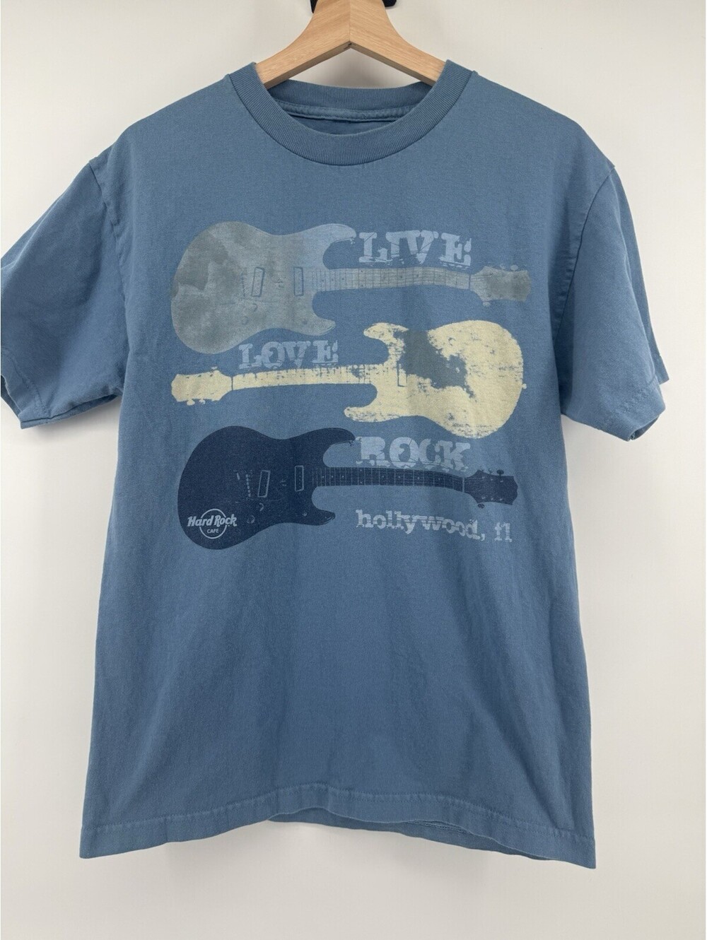 Vintage Hard Rock Cafe Hollywood, FL t-shirt Size M